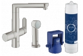 Смеситель для кухни Grohe Blue K7 31354DC1 Суперсталь Смеситель для кухни Grohe Blue K7 31354DC1 Суперсталь