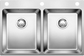 Мойка для кухни Blanco Andano 340/340-IF-A с клапаном-автоматом Мойка для кухни Blanco Andano 340/340-IF-A с клапаном-автоматом