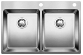 Мойка для кухни Blanco Andano 340/340-IF-A с клапаном-автоматом Мойка для кухни Blanco Andano 340/340-IF-A с клапаном-автоматом