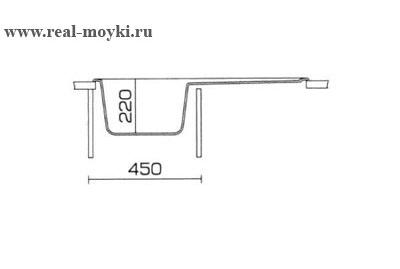 Мойка Telma Naiky NK 86.20