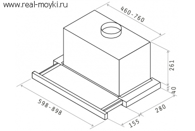    Elica Elite 26 IX/A/90