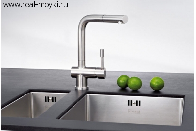 Смеситель для кухни Franke Joruri 390-1 оптика титана