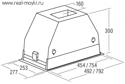Вытяжка для кухни Cata GC Dual 45 WH