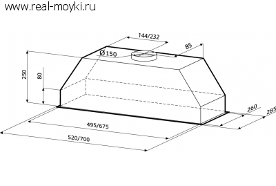    Krona Mini 600 White slider