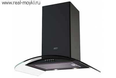 Вытяжка для кухни Krona Sabrina 600 Black/Black glass push button