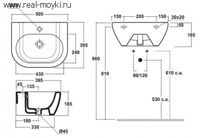 Раковина Olympia Nicole all colors 29NI01A