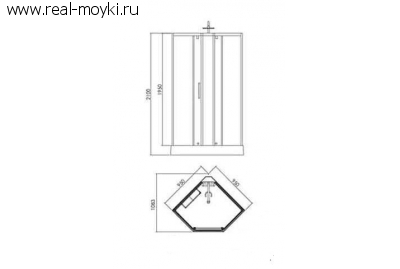 Душевая кабина Appollo TS-6032