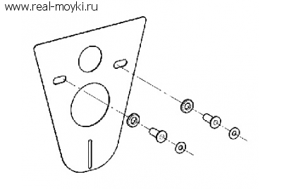 Система инсталляции 4 в 1 для подвесного унитаза с кнопкой смыва Grohe Rapid SL 38750001