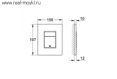 Кнопка смыва Grohe Skate Cosmopolitan 38732000