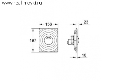 Кнопка смыва Grohe Surf 38861SH0
