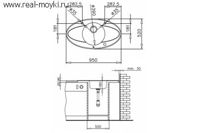 Мойка для кухни Teka I-SINK (со смесителем)
