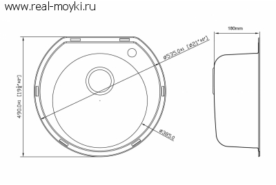 Мойка для кухни Zorg SZR-535/200-Bronze