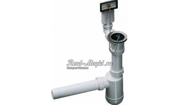 Отводная арматура Blanco 1 137978 с переливом и сифоном