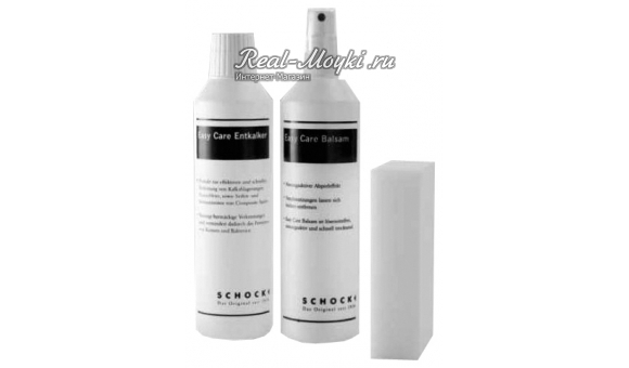Набор Schock 629018 по уходу за мойкой (два флакона+1 губка)