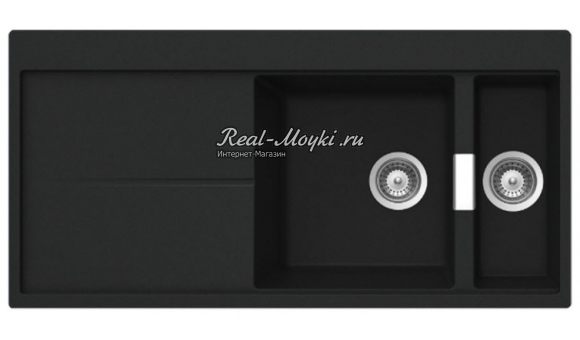 Мойка для кухни Schock Horizont 60D Cristadur (монтаж в один уровень)