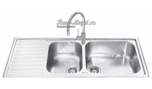 Мойка для кухни Smeg LG116D-2