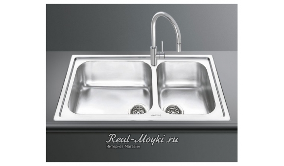 Мойка для кухни Smeg LG862-2