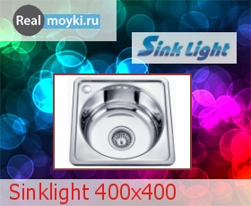 Кухонная мойка Sinklight 400x400