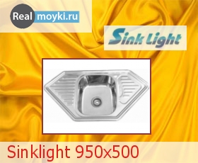Кухонная мойка Sinklight 950x500