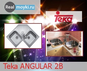 Кухонная мойка Teka Angular 2B
