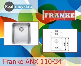   Franke ANX 110-34