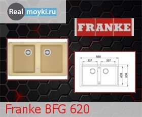 Кухонная мойка Franke BFG 620
