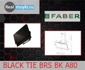   Faber BLACK TIE BRS BK A80, 