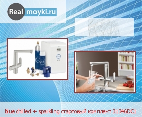   Grohe blue chilled + sparkling   31346DC1