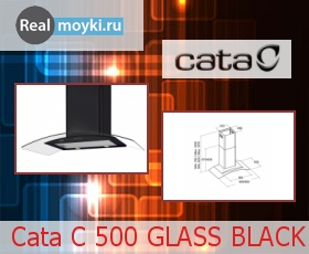   Cata C 500 Glass Black