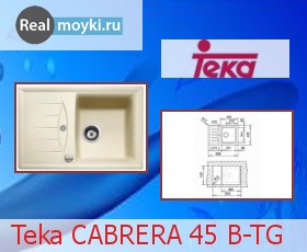   Teka CABRERA 45 B-TG