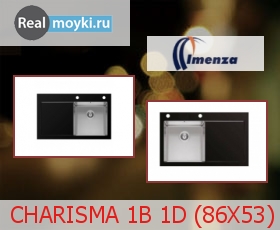 Кухонная мойка Imenza Charisma 1B 1D (86X53)
