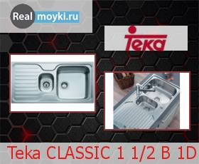   Teka CLASSIC 1 1/2 B 1D