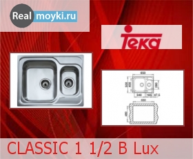   Teka CLASSIC 1 1/2 B Lux
