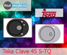 Кухонная мойка Teka Clave 45 S-TQ