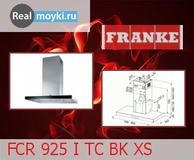   Franke FCR 925 I TC BK XS