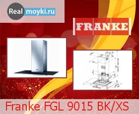   Franke FGL 9015 BK/XS