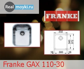   Franke GAX 110-30