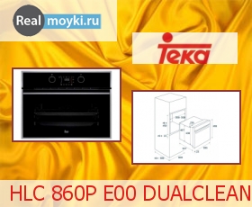  Teka HLC 860P E00 DUALCLEAN