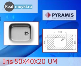   Pyramis Iris 50X40X20 UM