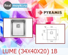  Pyramis Lume (34X40X20) 1B