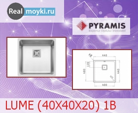   Pyramis Lume (40X40X20) 1B