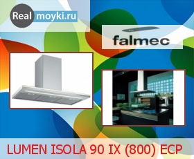 Кухонная вытяжка Falmec Lumen Isola 90 IX (800)