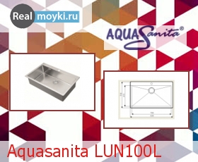   Aquasanita LUN100L Radius 10