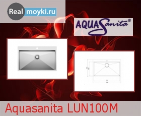   Aquasanita LUN100M Radius 10