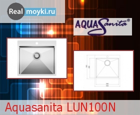   Aquasanita LUN100N Radius 10