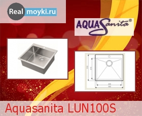   Aquasanita LUN100S Radius 10