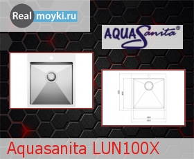   Aquasanita LUN100X Radius 10