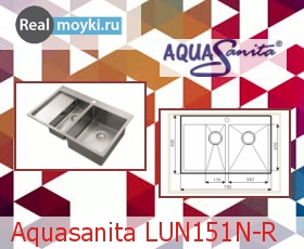   Aquasanita LUN151N-R