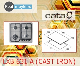   Cata LXB 631 A (CAST IRON)