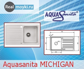  Aquasanita Michigan SQ101AW